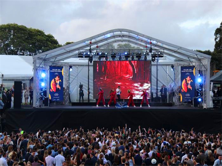 P4.81 Dinding Video LED Penyewaan Panggung Luar Di Australia