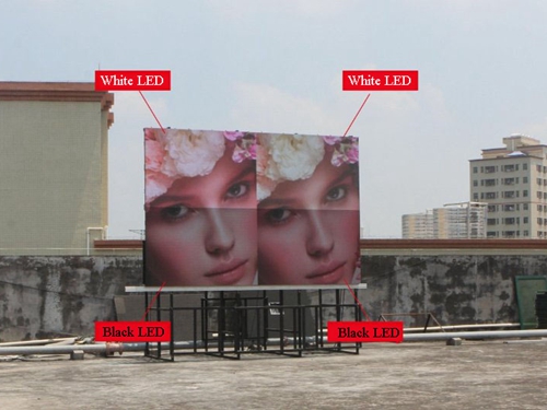 Kelebihan LED hitam berbanding LED putih