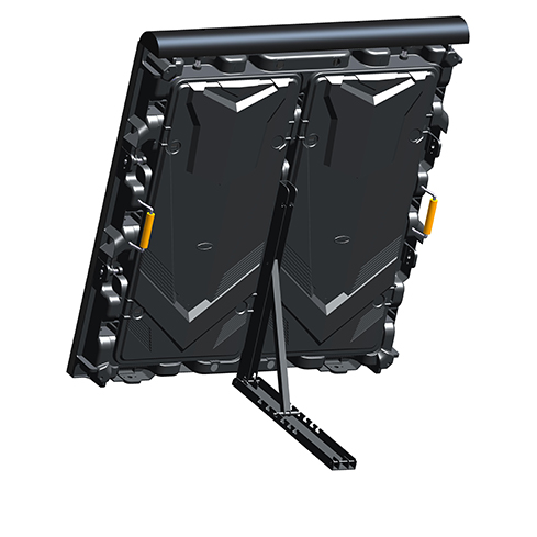 Parameter LED dengan panel aluminium die-casting ringan untuk paparan LED stadium sukan dan pemasangan tetap